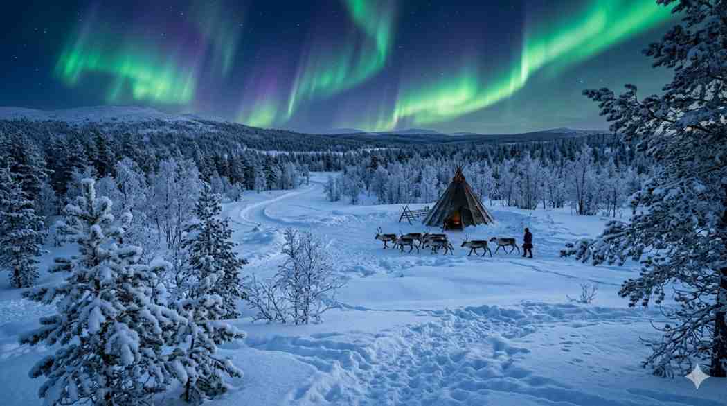 The Arctic Landscapes of Lapland: Where Silence, Snow, and Sky Tell Ancient Stories